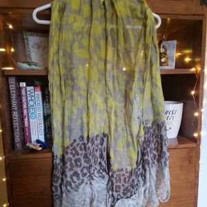 Leopard scarf